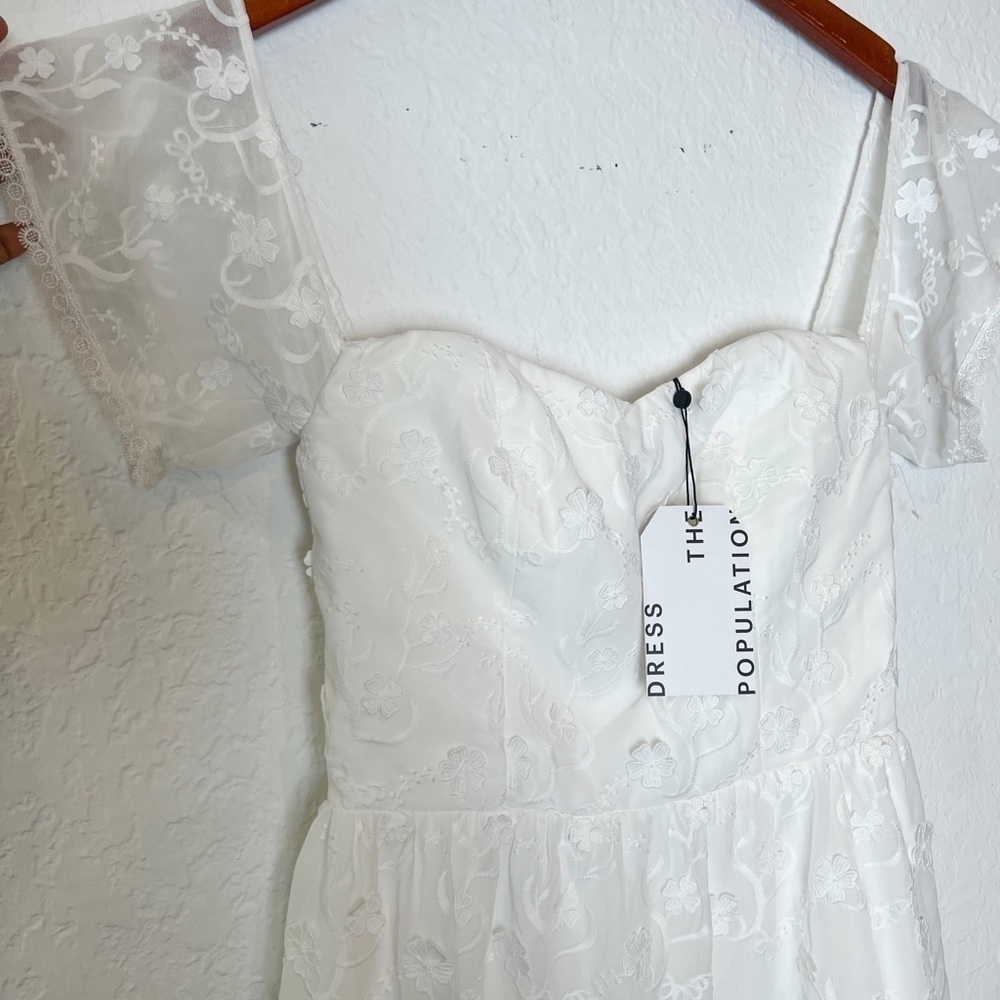 Dress the Population River Off-the-Shoulder Midi Dress - Picture 8 of 10